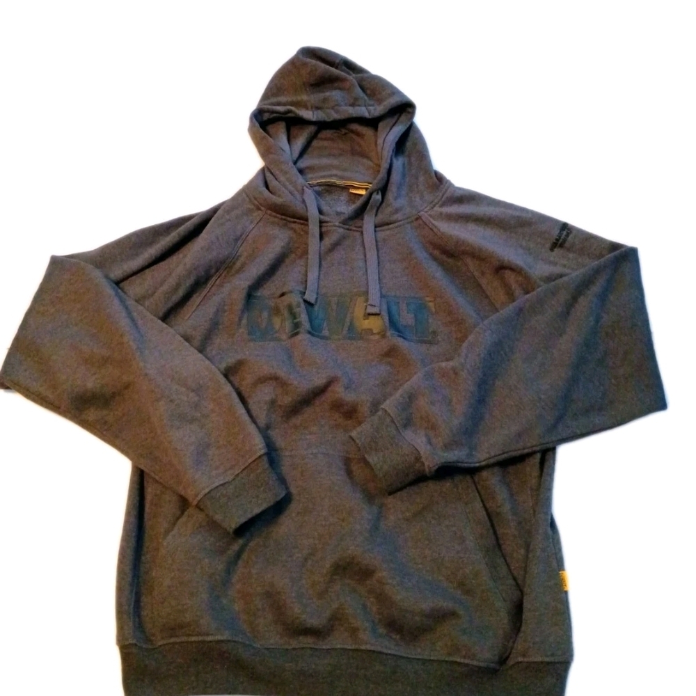 DeWalt Gray Men's Hoodie 2XL - Picture 2 of 7